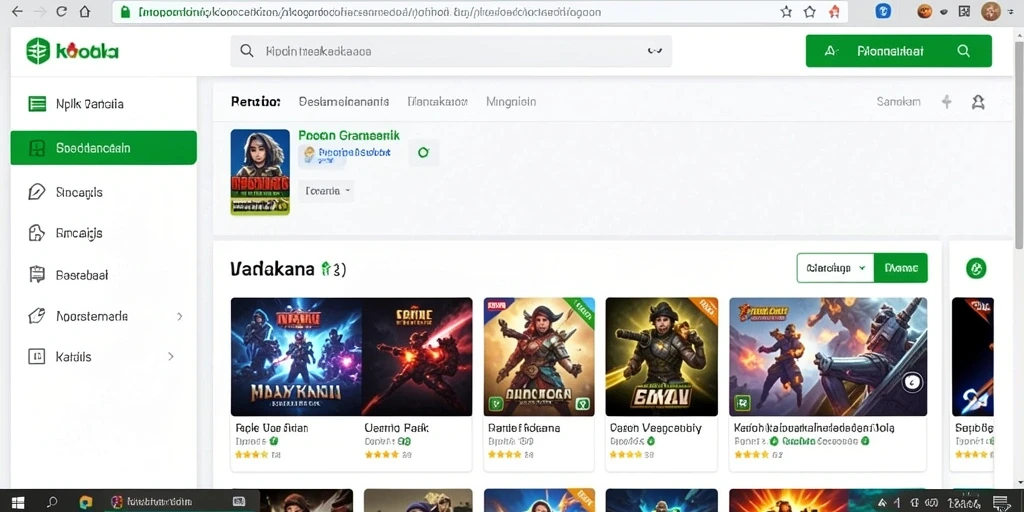 Tampilan antarmuka pengguna yang intuitif.