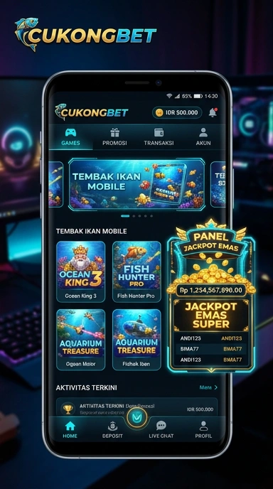 Cuplikan layar menu unduhan cukongbet untuk perangkat Android
