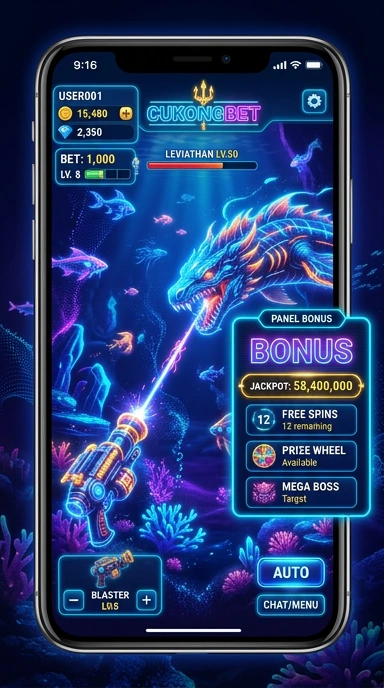 Galeri pratinjau visual cukongbet build APK resmi terbaru